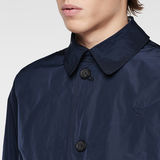 G-Star RAW® James Trench Dunkelblau flat front