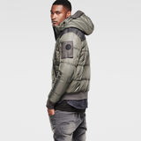 G-STAR® Whistler Hooded Bomber Grey model side