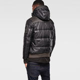 G-STAR® Whistler Hooded Bomber Black model back