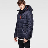G-Star RAW® Whistler Hooded Jacket Azul oscuro model side