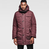 G-Star RAW® MFD Hooded Parka Rood model front
