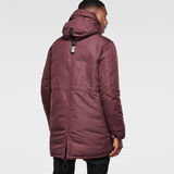 G-Star RAW® MFD Hooded Parka Red model back