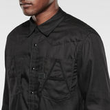 G-Star RAW® A Crotch Varsity Work Shirt Black