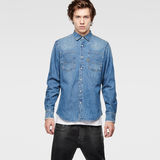 G-Star RAW® A Crotch Work Shirt Mittelblau