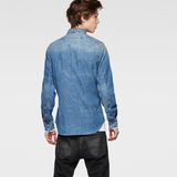 G-Star RAW® A Crotch Work Shirt Mittelblau
