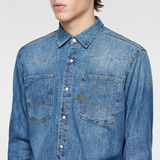 G-Star RAW® A Crotch Work Shirt Medium blue