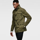 G-Star RAW® MFD Cotton Field Jacket Green model side