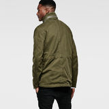 G-STAR® MFD Cotton Field Jacket Green model back