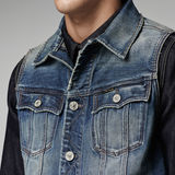 G-Star RAW® Slim Tailor Jacket Midden blauw model back