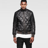 G-STAR® Batt Quilted Bomber Black model side