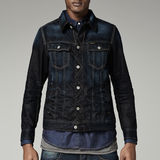 G-Star RAW® Slim Tailor 3D Jacket Bleu foncé model front