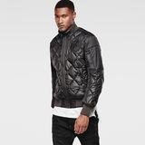 G-STAR® Batt Quilted Bomber Black model back