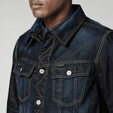 G-Star RAW® Slim Tailor 3D Jacket Bleu foncé model back