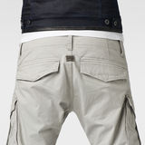 G-Star RAW® Rovic Twill Slim Pants Grijs model back zoom