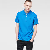 G-Star RAW® Fero Polo T-Shirt Bleu moyen model front