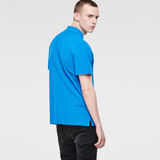 G-Star RAW® Fero Polo T-Shirt Azul intermedio model back