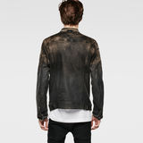G-Star RAW® Revend 3D Slim Clean Jacket Bruin model back