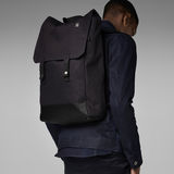 G-STAR® docklam backpac/lieutenant dnm/rw ダークブルー front flat