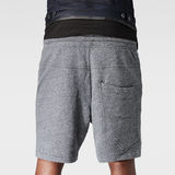 G-Star RAW® Wanvic Short Sweat Pants Grau front flat