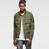G-Star RAW® Ospak Lightweight Jacket Green model side