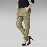 G-Star RAW® Type C Batt Tapered Pants Green front flat