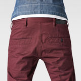 G-Star RAW® Bronson Comfort Slim Pants Red model back zoom