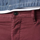 G-Star RAW® Bronson Comfort Slim Pants Red flat front