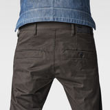 G-Star RAW® Bronson Comfort Slim Pants Black model back zoom