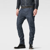 G-Star RAW® Valdo Bronson 3D Slim Pants Bleu foncé model front
