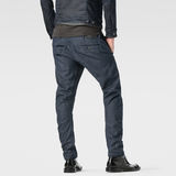 G-Star RAW® Valdo Bronson 3D Slim Pants Bleu foncé model back