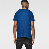 G-Star RAW® Indigo Round Neck Granddad T-Shirt Midden blauw