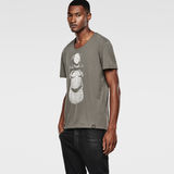 G-Star RAW® Backsted Relaxed T-Shirt Grijs