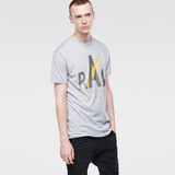 G-Star RAW® Faser Round Neck T-Shirt Wit