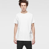 G-Star RAW® Milon Insert Round Neck T-Shirt White