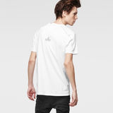 G-Star RAW® Milon Insert Round Neck T-Shirt White