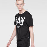G-Star RAW® Marsh Round Neck T-Shirt Schwarz