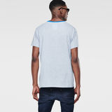 G-Star RAW® Heman Round Neck T-Shirt Bleu clair