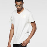 G-Star RAW® Hujan V-Neck T-Shirt Blanc