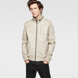 G-STAR® Garber Field Bomber Beige model front