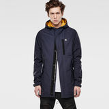 G-Star RAW® Jacorhooded Parka Azul oscuro model front