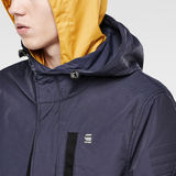 G-Star RAW® Jacorhooded Parka Azul oscuro flat front