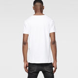 G-Star RAW® Big Marsch Round Neck T-Shirt Blanco