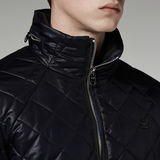 G-Star RAW® CORRECT QUILTED OVERSHIRT Azul oscuro