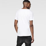 G-STAR® Flank Round Neck T-Shirt Weiß