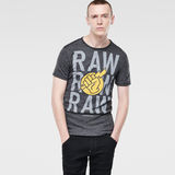 G-Star RAW® Glims Slim Round Neck T-Shirt Grau