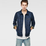 G-Star RAW® Attc Slm 3D Jacket Donkerblauw model front