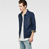 G-Star RAW® Attc Slm 3D Jacket Bleu foncé model side