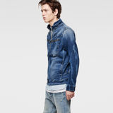 G-STAR® Arc Zip 3D Slim Jacket Hellblau model side