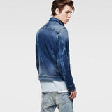 G-STAR® Arc Zip 3D Slim Jacket Hellblau model back