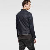 G-Star RAW® Revend Slim 3D Jacket Dark blue model back